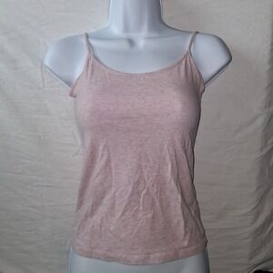 Forever 21 Pink‎ Cami Tank Top Sleeveless Casual Basic Layering Womens